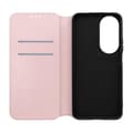 Miniatyrbild 2 av 4: Fodral för Honor 90 Smart Flip-korthållare och videostöd Rosa Champagne
