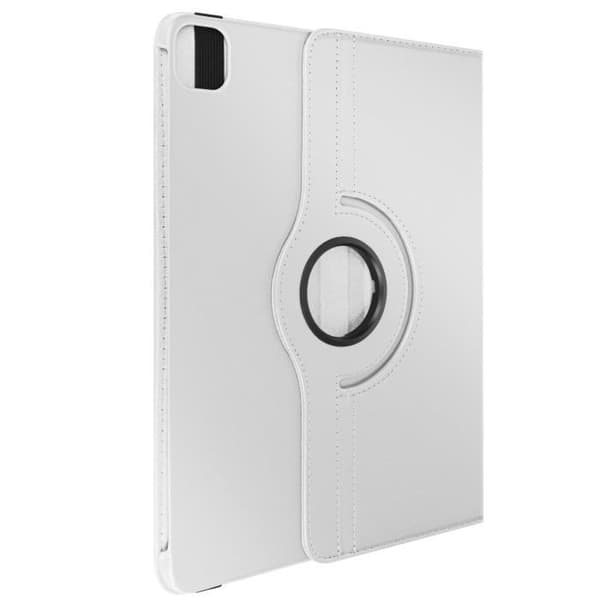 Flipfodral för iPad Pro 11 2024 Folio Rotating 360 Stand Stand Vit