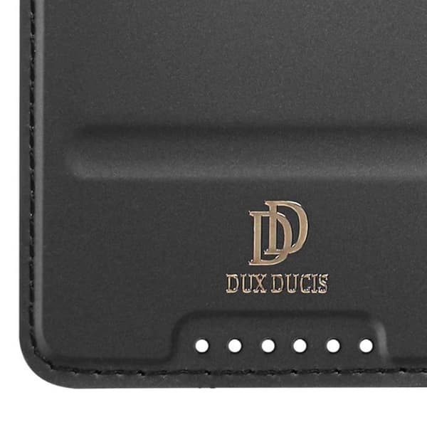 Etui för Sony Xperia 10 VI - DUX DUCIS - Svart - Klaff - Videostöd - Kortfack