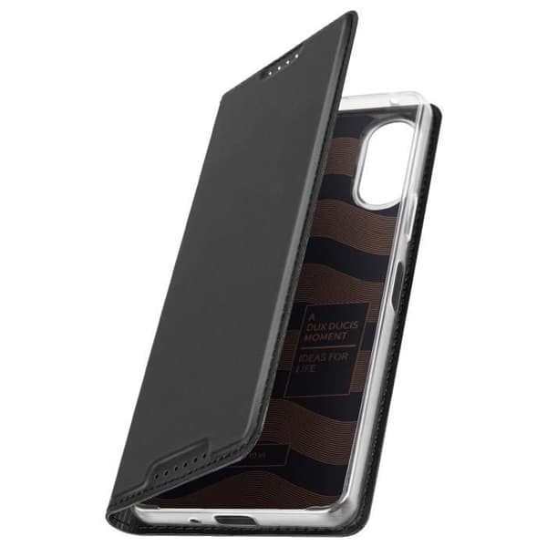 Etui för Sony Xperia 10 VI - DUX DUCIS - Svart - Klaff - Videostöd - Kortfack