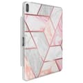 Miniatyrbild 1 av 4: Fodral för iPad Air 13 2024 - Supcase - Fullständigt skydd med flik - Vit / Rosa