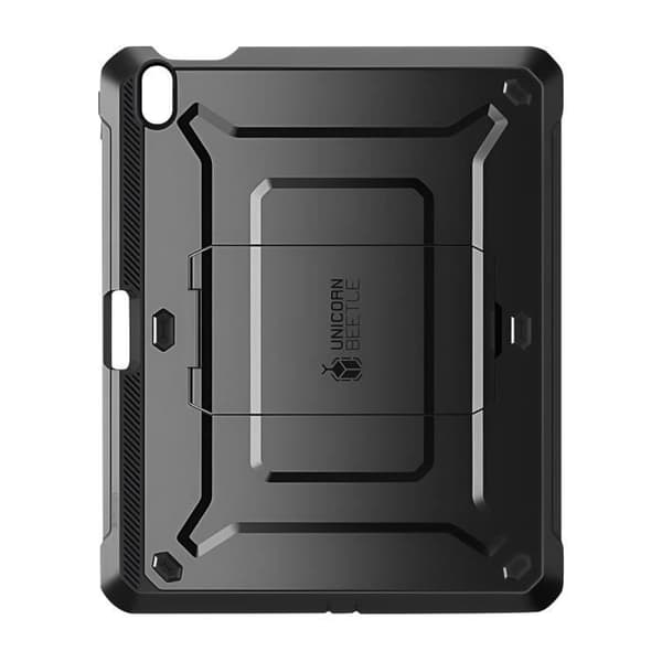 Helkroppsfodral för iPad Air 13 2024 Stötsäker med stöd för stödstöd Svart