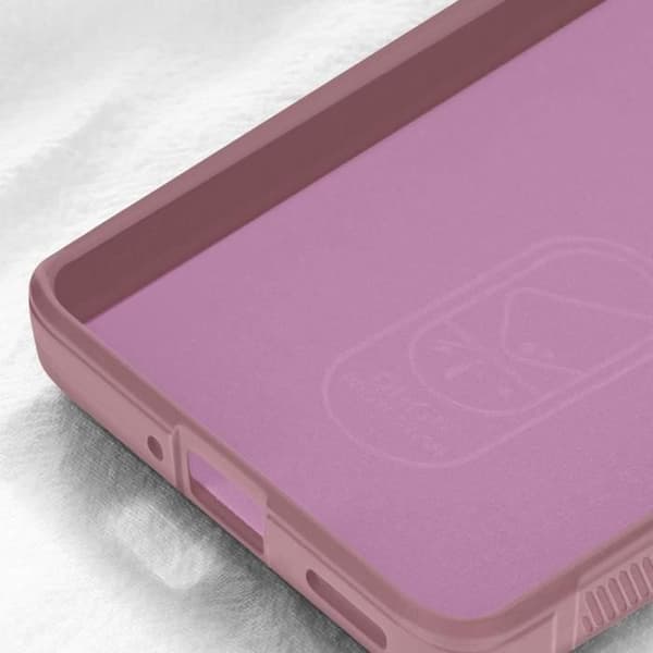 AVIZAR telefonfodral - Nothing Phone 2a - Mjuk silikon - Anti-halk design Champagne Rosa