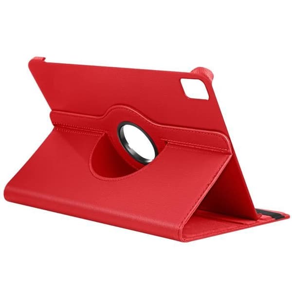 Flipfodral för iPad Air 13 2024 Folio Rotating 360 Stand Stand Röd