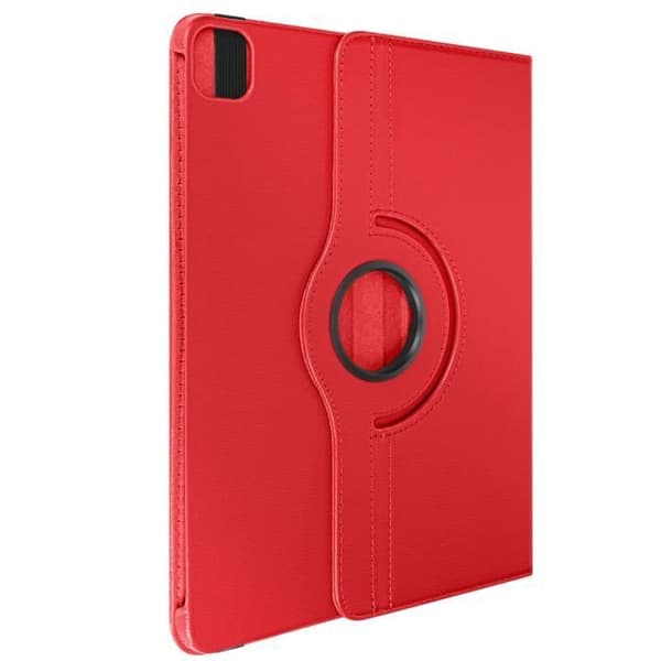 Flipfodral för iPad Air 13 2024 Folio Rotating 360 Stand Stand Röd