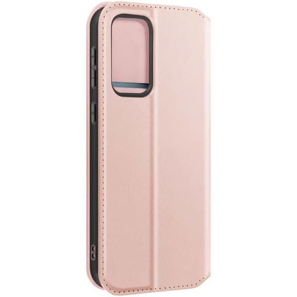 Fodral för Samsung Galaxy A35 5G flipkorthållare och videostöd Rosa Champagne