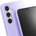 Miniatyrbild 3 av 4: Coque - AVIZAR - Samsung Galaxy S24 - Ljus Lila - Semi-Hård - Justerbar Nylon Snodd