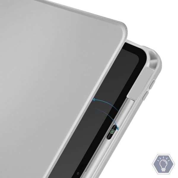 Fodral till iPad Pro 13 2024 - AVIZAR - Flip Rotating Stand - Grå