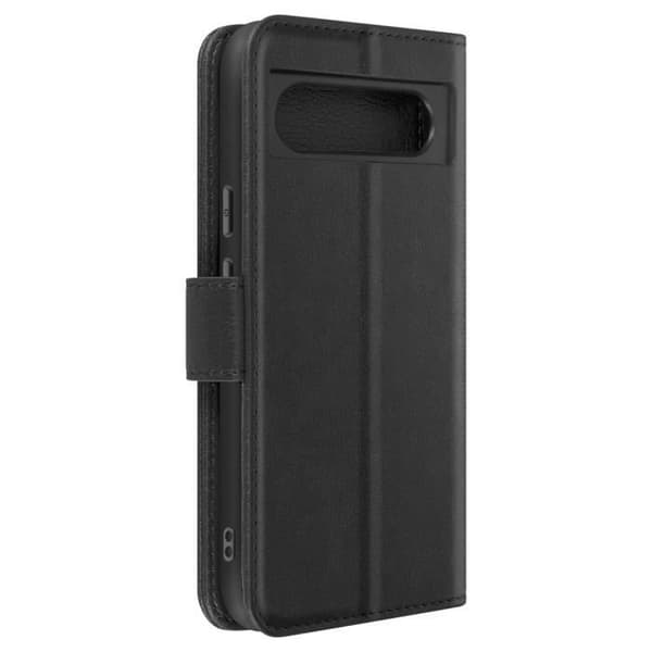 Fodral för Google Pixel 8a - AVIZAR - Fodral med ficka och videostöd - Svart