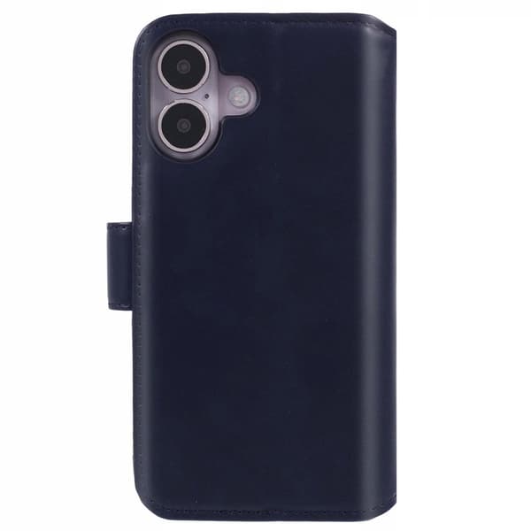 Nordic Covers iPhone 16 Kotelo Essential Leather Heron Blue