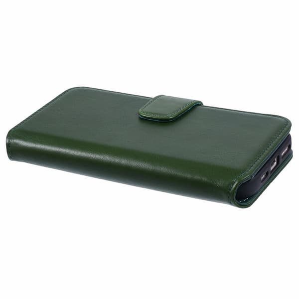 Nordic Covers iPhone 16 Kotelo Essential Leather Juniper Green
