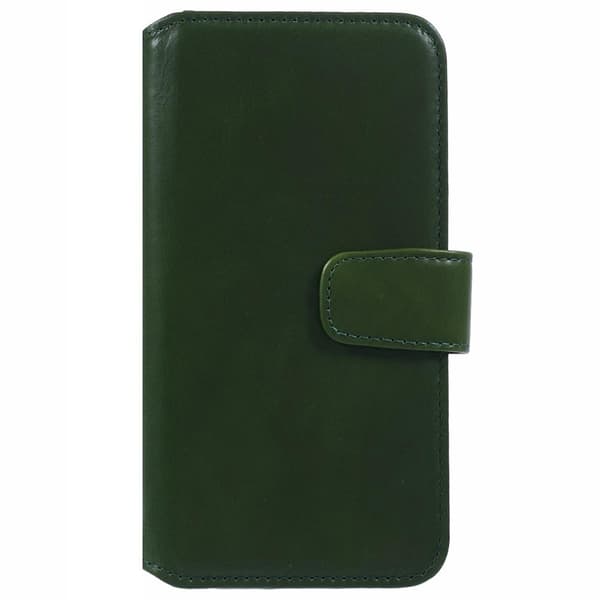 Nordic Covers iPhone 16 Kotelo Essential Leather Juniper Green