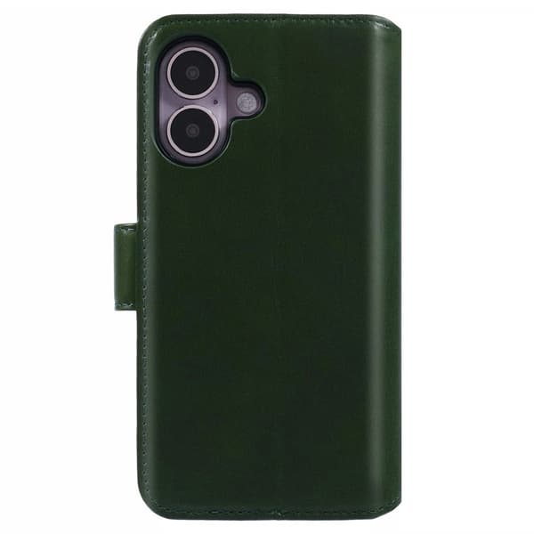 Nordic Covers iPhone 16 Kotelo MagLeather Juniper Green