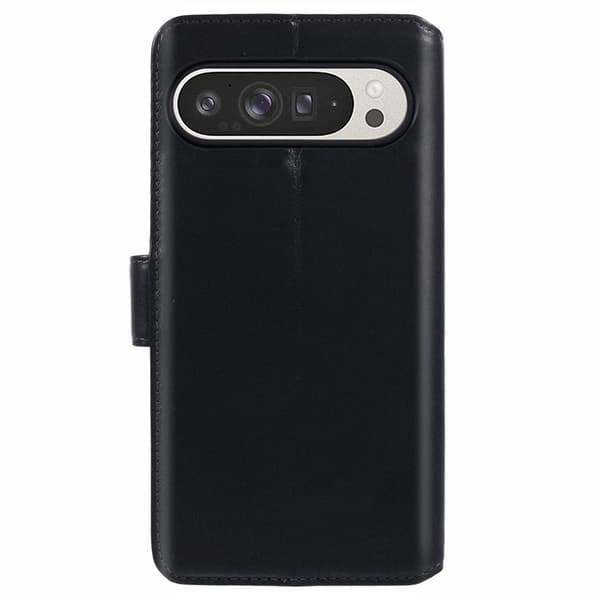 Nordic Covers Google Pixel 9 Pro XL Kotelo Essential Leather Raven Black