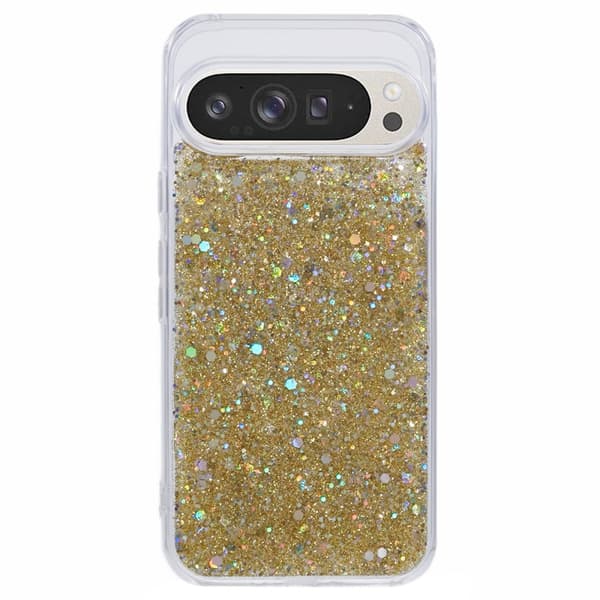Nordic Covers Google Pixel 9 Pro XL Skal Sparkle Series Citrine Gold