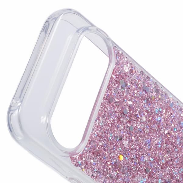 Nordic Covers Google Pixel 9 Pro XL Kuori Sparkle Series Blossom Pink