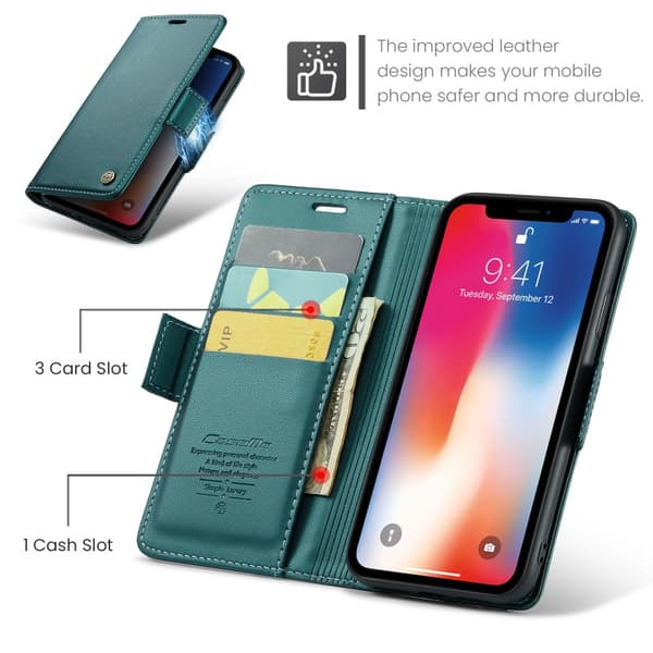 CaseMe Skin Pro Fodral iPhone XS Max - Grön