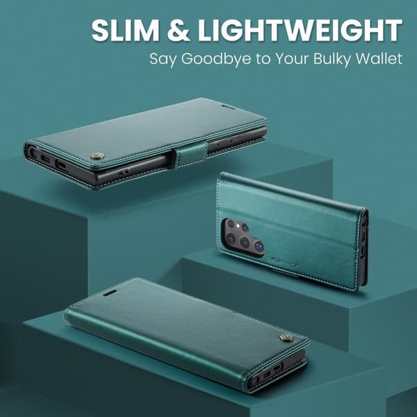 CaseMe Skin Pro Fodral Samsung S24 Ultra - Grön