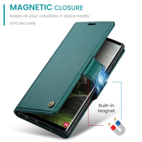 CaseMe Skin Pro Fodral Samsung S24 Ultra - Grön