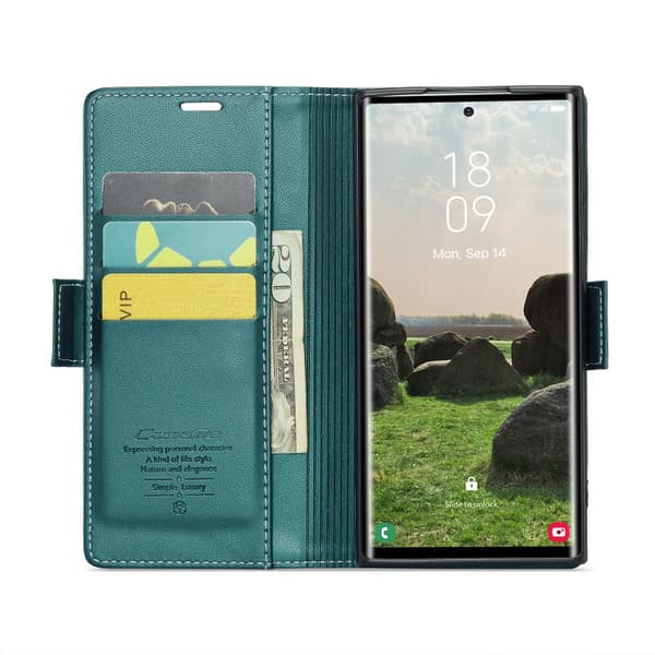 CaseMe Skin Pro Fodral Samsung S24 Ultra - Grön