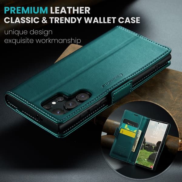 CaseMe Skin Pro Cover Samsung S23 Ultra - Grøn