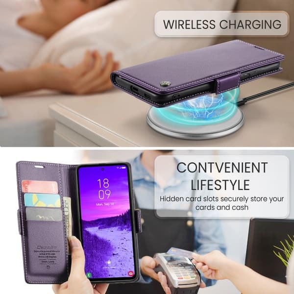 CaseMe Skin Pro Fodral Samsung S22 - Lila