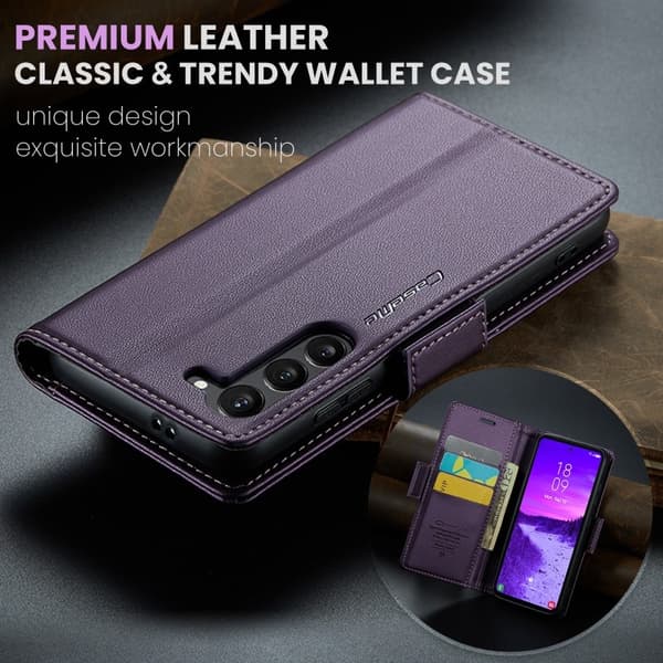 CaseMe Skin Pro Fodral Samsung S22 - Lila