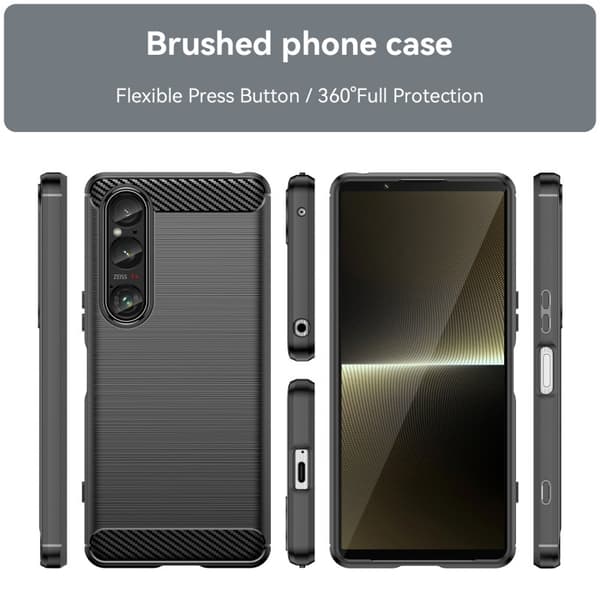 Xperia 1 VI iskunkestävä SlimCarbon kotelo