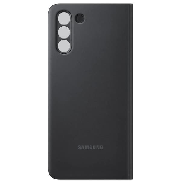 Smart Clear View Cover S21 Plus Svart