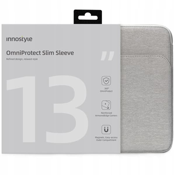 Innostyle Laptopväska Vattentätt Fodral Omniprotect Slim För resor och vardagsbruk