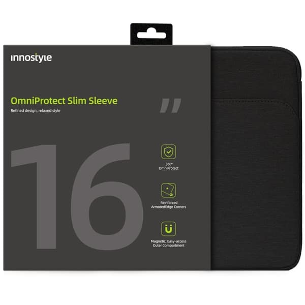 Innostyle Laptopväska Vattentätt Fodral Omniprotect Slim För resor och vardagsbruk