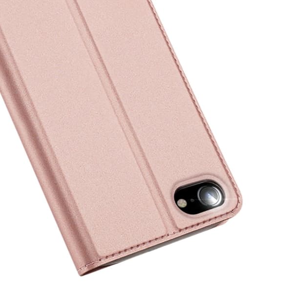 iPhone 7 / 8 / SE (2020 & 2022) Flip Case Skin Pro med kortrum - Rosaguld