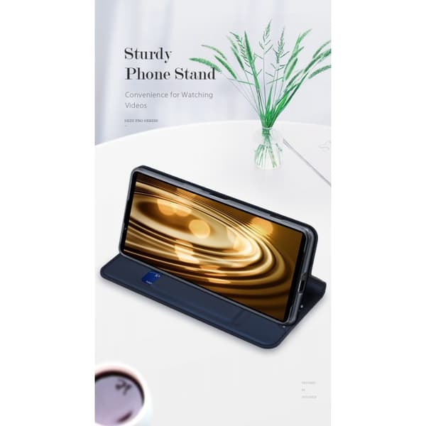 Sony Xperia 1 VI Flip Case Skin Pro med kortrum - Blå