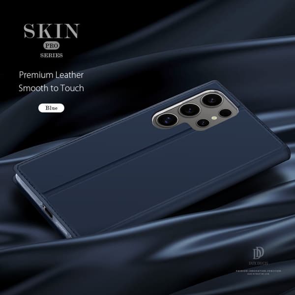 Samsung S24 Ultra Dux Ducis Skin Pro med Kortfack - Blå