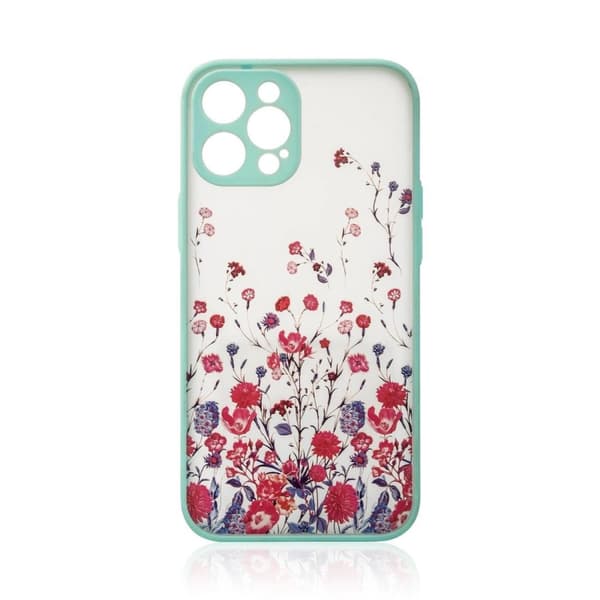 Design Case Skal med Ram iPhone 12 Pro - Turkos