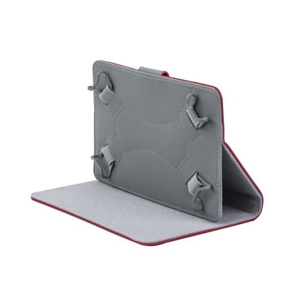 RIVACASE Orly 10,1'' universellt surfplattafodral - Läder - Röd