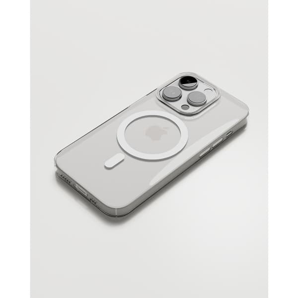 Nudient iPhone 15 Pro Max Skal Thin Case MagSafe Transparent