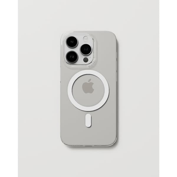 Nudient iPhone 15 Pro Max Skal Thin Case MagSafe Transparent