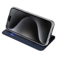 Miniatyrbillede 4 af 9: iPhone 15 Pro Flip Case Skin Pro med kortrum - Blå