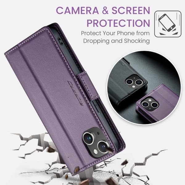 CaseMe Skin Pro Fodral iPhone 15 - Lila