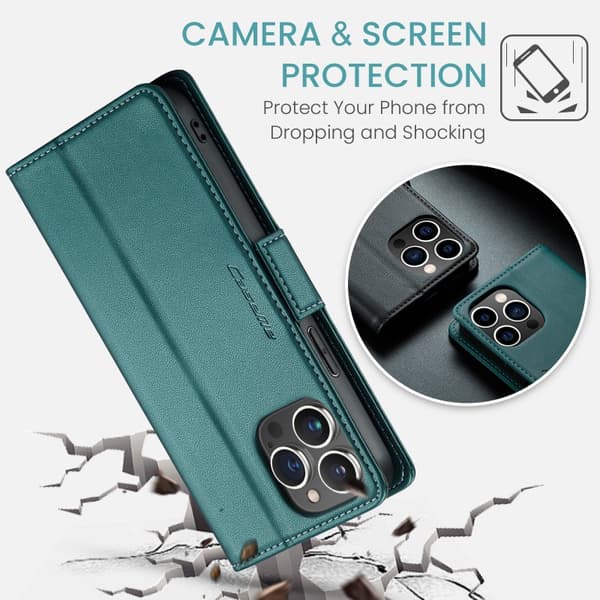 CaseMe Skin Pro Cover iPhone 14 Pro Max - Grøn