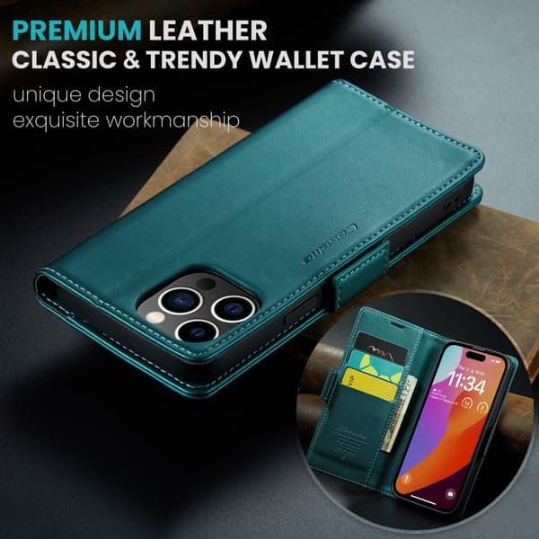 CaseMe Skin Pro Cover iPhone 14 Pro Max - Grøn