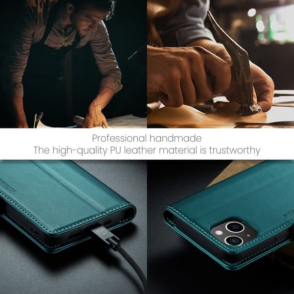 CaseMe Skin Pro Cover iPhone 14 - Grøn
