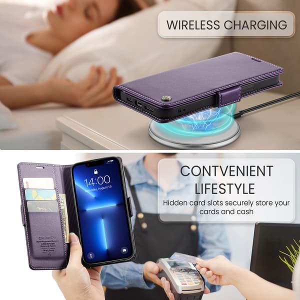 CaseMe Skin Pro Fodral iPhone 12 Pro Max - Lila