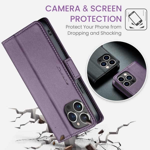 CaseMe Skin Pro Fodral iPhone 12 Pro Max - Lila