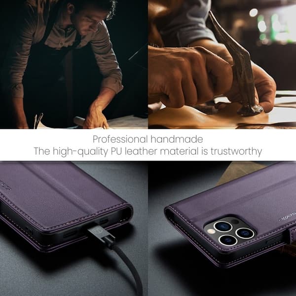 CaseMe Skin Pro Fodral iPhone 12 Pro Max - Lila