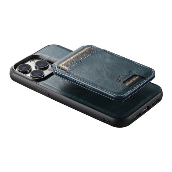 Suteni™ 2in1 Magsafe Skal med Korthållare iPhone 12 / 12 Pro - Blå