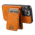 Miniatyrbillede 1 af 10: Suteni™ 2in1 Magsafe etui med kortholder iPhone 12/12 Pro - lysebrun Khaki