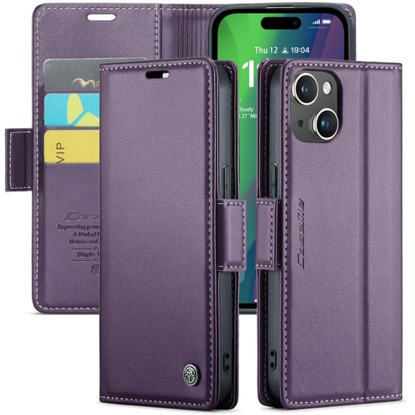 CaseMe Skin Pro Cover iPhone 15 Plus - lilla