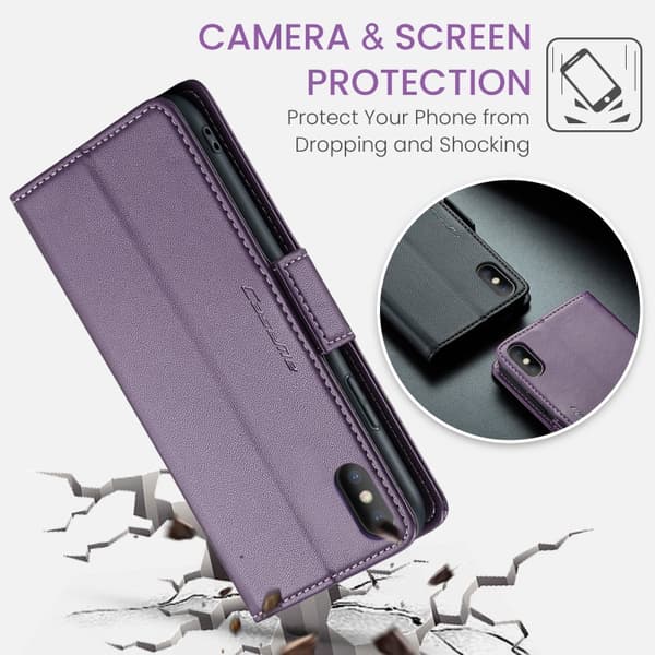 CaseMe Skin Pro Cover iPhone XS Max - lilla